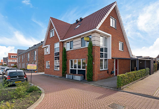 2 onder een kap woning in nieuwe straat